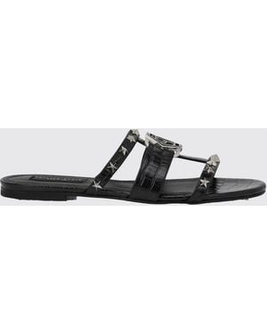 Philipp Plein Flat Sandal - White