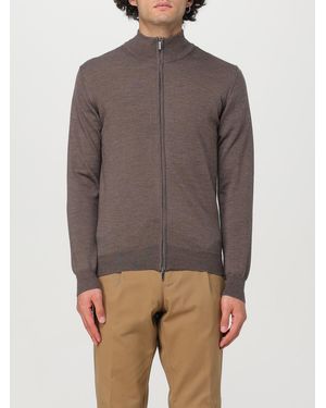 XC High-Neck Zip-Up Cardigan - Gray
