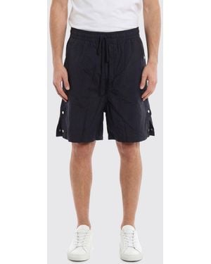 Thom Krom Stretch Cotton Shorts - Blue