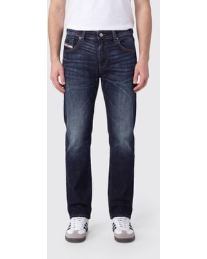 DIESEL Slim-Fit Mid-Rise Jeans D-Strukt Aus Stretch-Denim Mit Fünf Taschen - Blau