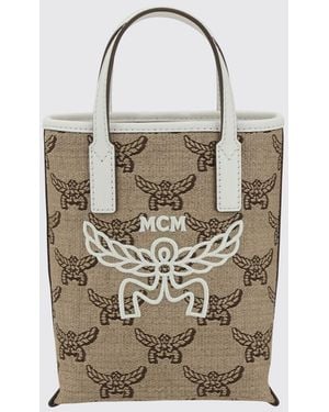 MCM Sac Porté Épaule Femme - Neutre