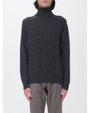 Luciano Barbera Cashmere And Wool Blend Turtleneck Jumper - Grey