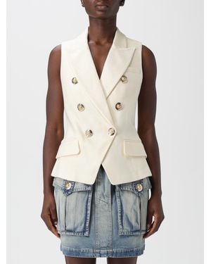 Balmain Chaleco Mujer - Neutro