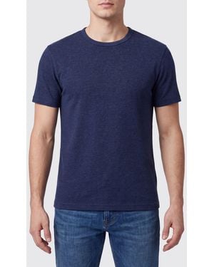 Brunello Cucinelli Slim Fit Cotton T-Shirt With Crew Neck - Blue