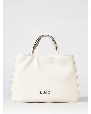 Liu Jo Arezu Synthetic Leather Bag - Natural