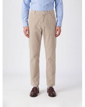 Brunello Cucinelli Trousers - Natural
