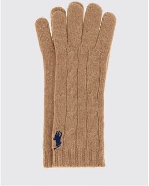 Polo Ralph Lauren Guanti Donna - Marrone