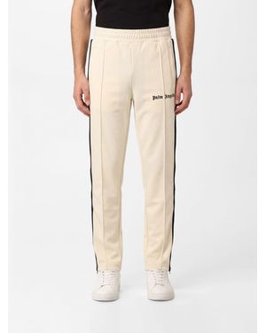Palm Angels Technical Fabric Jogging Pants - Natural