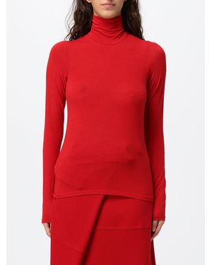 Tela Cashmere And Virgin Wool-Blend Turtleneck Jumper With A Slim Fit - Red