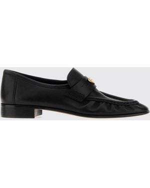 Chloé ChloÉ Mocasín Penny Letti En Piel De Becerro Lisa Con Puntera Redonda - Blanco