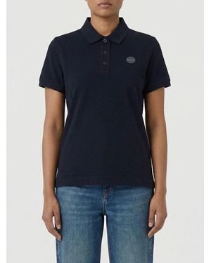 Canada Goose Almira Cotton Polo Shirt - Blue