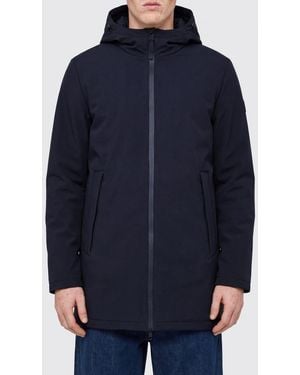 People Of Shibuya Knee-Length Technical Fabric Parka With Primaloft Padding - Blue