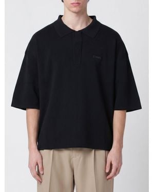 Entire studios Cotton Polo Shirt - Black