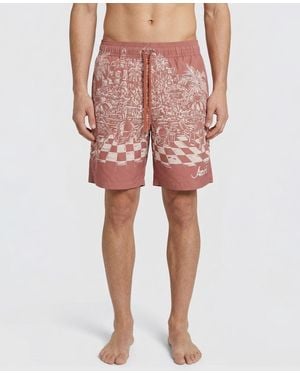 Amiri Printed Polyester Swimsuit - Pink