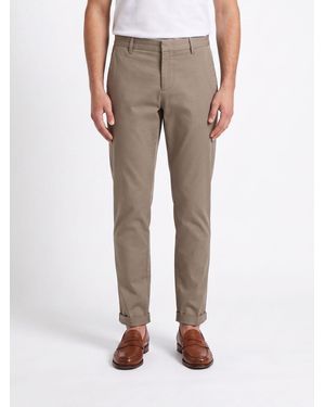Dondup Cotton Chino Pants - Gray
