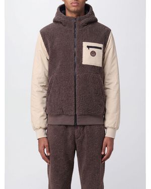 Mauna Kea Fleece Hooded Zip-Up Jacket - Brown