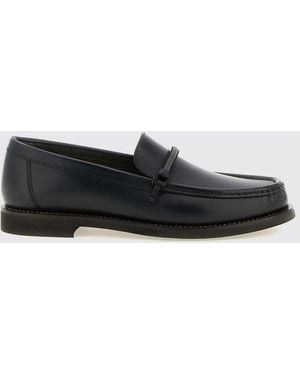 Brunello Cucinelli Pennyloafer Aus Kalbsleder Mit Monili-Verzierung - Weiß