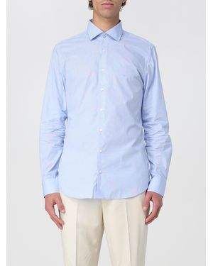 Michael Kors Slim Fit Long Sleeve Dress Shirt - Blue