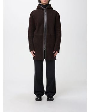 Tagliatore Shearling Coat - Black