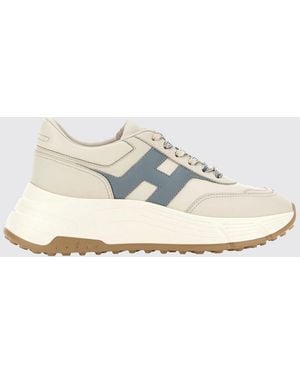 Hogan H669 Leather Trainers - White