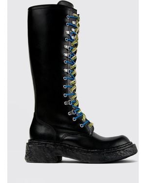 CAMPERLAB Vamonos Leather Boot - Black