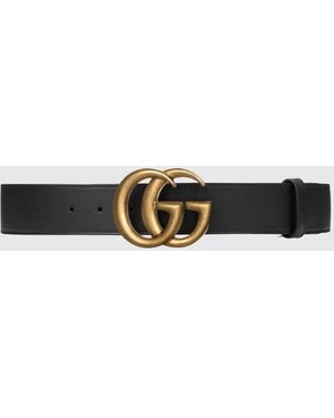 Gucci 2015 Re-Edition Leather Belt - White
