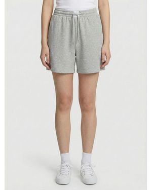 The Attico Cotton Shorts - Gray