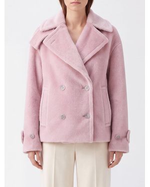 Tagliatore Double-Breasted Peacoat - Pink