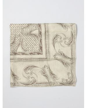 Max Mara Mxacarre Jacquard Seidenfoulard - Natur