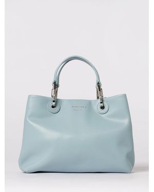 Emporio Armani Myea Synthetic Nappa Bag - Blue