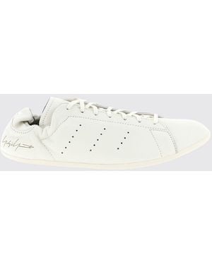 Y-3 Leather Stan Smith Lo Pro Trainers - Natural