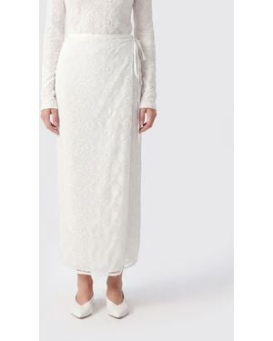 MSGM Skirt - White