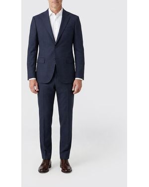 Lardini Single-Breasted Virgin Wool Suit - Blue