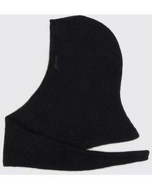 Ganni Soft Wool Balaclava - Black