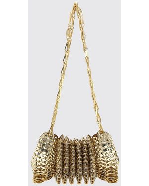 Rabanne 1969-Colour Metal Mesh Mini Shoulder Bag - Natural