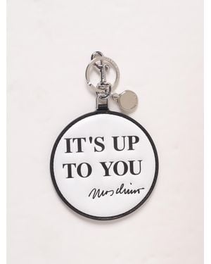Moschino Portachiavi It's Up To You - Neutro