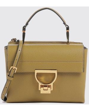 Coccinelle Arlettis Mini Grained Leather Bag - Metallic