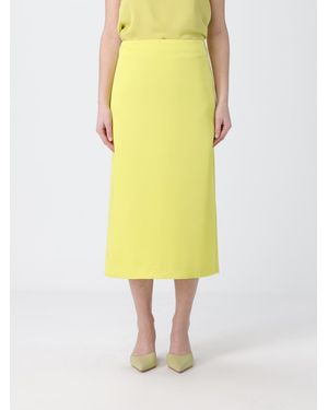 Twinset Viscose Skirt - Yellow