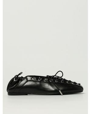 Ganni Ballet Flats - Black