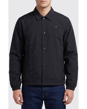 New Balance Polyester Shirt Jacket - Blue