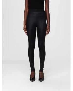 Versace Jeans Couture Stretch Technical Fabric Leggings - Black