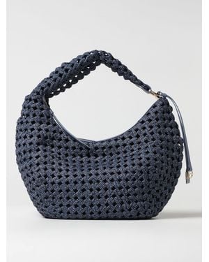 Borbonese Mini Sac À Main Femme - Bleu