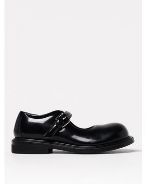 Moschino Brushed Leather Loafers - White