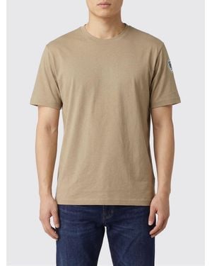 Blauer Camiseta De Algodón Con Logo - Neutro