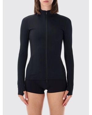 On Shoes Recycled Nylon Technical Zip-Up Sweatshirt With Mock Neck - Blue