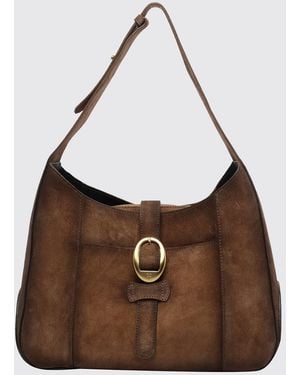 Fabi Sac Porté Épaule Femme - Marron