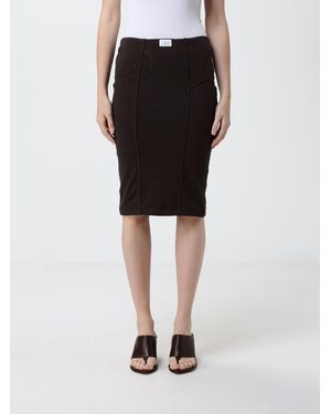 Magliano Falda Midi De Jersey Elástico - Negro
