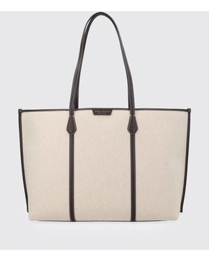Tory Burch Perry Cotton Canvas Bag - Natural