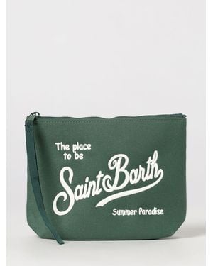 MC2 Saint Barth Cotton Blend Aline Pouch - Green