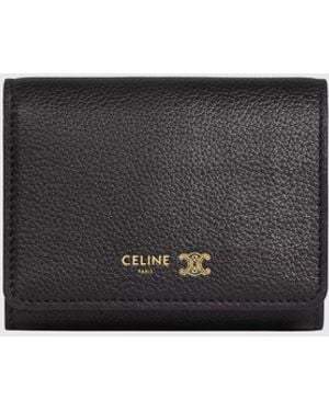 Celine Leather Wallet - White